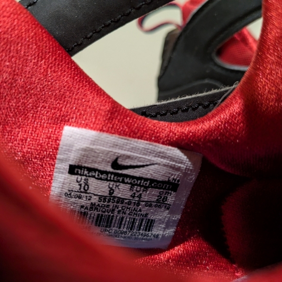 Nike Kids Black and Red NYC Sneakers - Picture 11 of 16